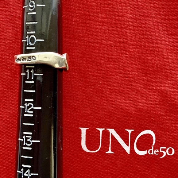 NWT! UNO de 50 Men's Ring "Glacier" ANI0410; 10.5 - Picture 7 of 8